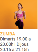 1. ACTIVITATS ESPORTIVES 5 zumba