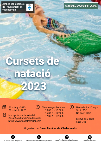 2023 07 CURSETS DE NATACIO