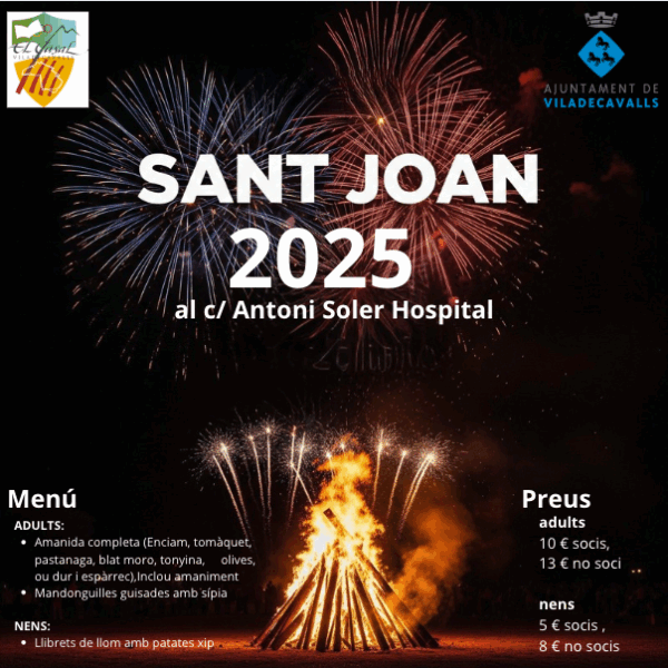 Sopar Sant Joan 2025