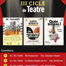 3º Cicle de teatre 2026