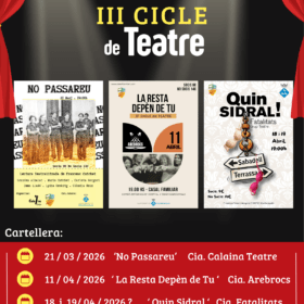 3º Cicle de teatre 2026